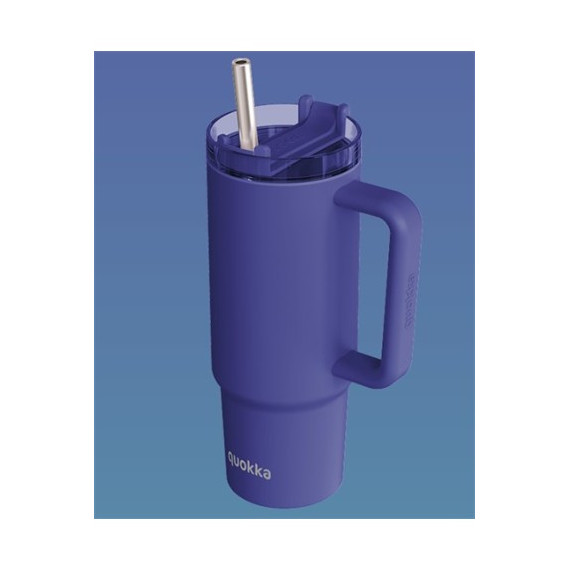 QUOKKA Termo Stream Azul Dusk 950ML 8H CALIENTE/16H FRIO/48H Hielo