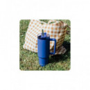 QUOKKA Termo Stream Azul Dusk 950ML 8H CALIENTE/16H FRIO/48H Hielo