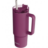 QUOKKA Termo Stream Burgundy 950ML 8H CALIENTE/16H FRIO/48H Hielo