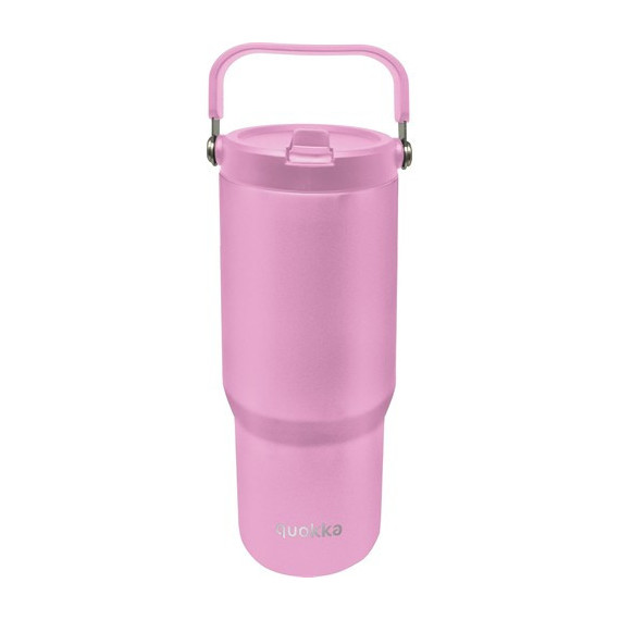 QUOKKA Termo Cool con Asa Blossom  Rosa 860ML 6H CALIENTE/18H FRIO/48 Hielo
