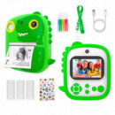 Cámara Infantil KOOLTECH IKIDS3 con Impresión Instantánea 1080P, Pantalla de 2.4", Cámaras Duales y Juegos Integrados