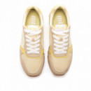 Mustang Zapatillas amarillas con detalles en beige 60909-C59961
