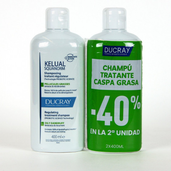 ADERMA Duplo Kelual Squanorm Champ C/grasa 400ML