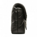 Bandolera Love Puff Baby Cl Sheep Nappa  PINKO