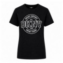 CAMISETA COLLEGIATE MEDALLION LOGO