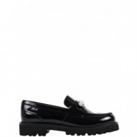 KARL LAGERFELD - Lowell Pearl Trim Loafer - 000 - KL42221/000