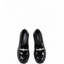 KARL LAGERFELD - Lowell Pearl Trim Loafer - 000 - KL42221/000