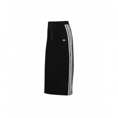 ADIDAS ORIGINALS - KNIT SKIRT - BLACK WHITE - KS9373/BLACK WHITE