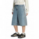 ADIDAS ORIGINALS - Jorts D - Worblu - KQ6478/WORBLU