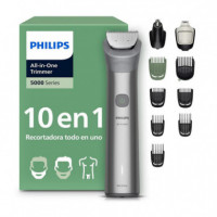 PHILIPS MG5921/15 Recortadora Multifunción 10-1 con Batería de Litio