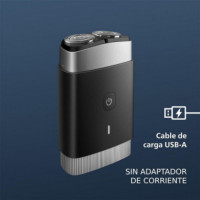 PHILIPS PQ888/06 Afeitadora Compacta de Viaje Recargable, Confortcut