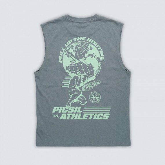 PICSIL Tank Lifestyle SS26 Cyan