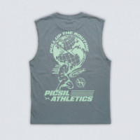 PICSIL Tank Lifestyle SS26 Cyan