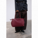 OLEND Bolsos Bolso ölend Milos Vegan Leather Cherry Red
