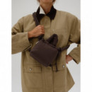 OLEND Bolsos Bolso ölend Microona Soft Bag Chocolate