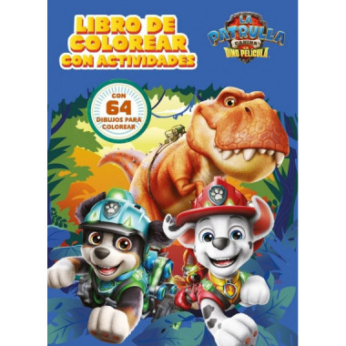 Patrulla Canina la Dinopelicula Libro de Colorear   2025
