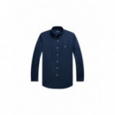 Polo RALPH LAUREN - Cubdppcs-long Sleeve-sport Shirt - Newport Navy - 710928255001/NEWPORT Navy