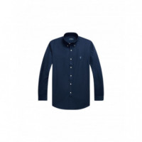 Polo RALPH LAUREN - Cubdppcs-long Sleeve-sport Shirt - Newport Navy - 710928255001/NEWPORT Navy