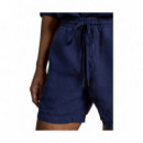 Polo RALPH LAUREN - Classic Fit Linnen Short - Newport Navy - 710B20471002/NEWPORT Navy