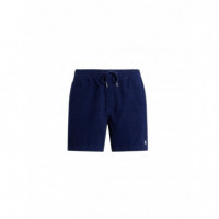 Polo RALPH LAUREN - Classic Fit Micro Corduroy Short - Newport Navy - 710B19632002/NEWPORT Navy
