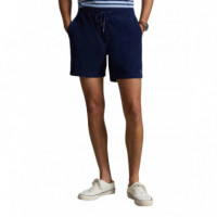 Polo RALPH LAUREN - Classic Fit Micro Corduroy Short - Newport Navy - 710B19632002/NEWPORT Navy