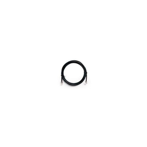 GEMBIRD Cable Telefono RJ11 6P4C 2M Negro