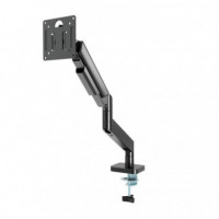 GEMBIRD Soporte Brazo de Monitor para Montaje en Escritorio de Movimiento Compreto 17-32 Negro