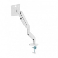 GEMBIRD Soporte Brazo de Monitor para Montaje en Escritorio de Movimiento Compreto 17-32 Blanco