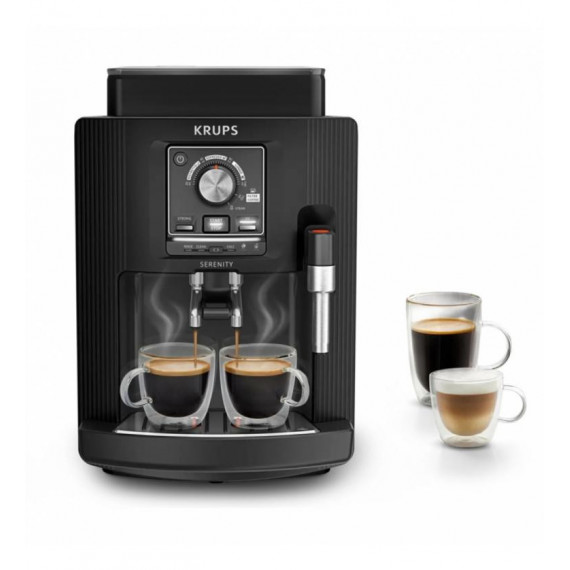 Cafetera Súper Automática Krups EA4008E0 con Molinillo 15 Bares