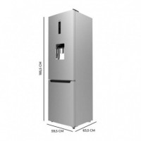 Bolero Coolmarket Combi 322 Wd Inox D 59,5X63,5X185,5 Cm  CECOTEC