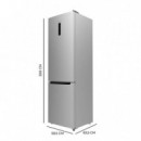 Bolero Coolmarket Combi 356 Inox D 59,5X63,5X200 Cm  CECOTEC