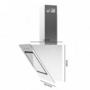 Bolero Flux Dt 608002 Glass White A++ 60 de Ancho  CECOTEC