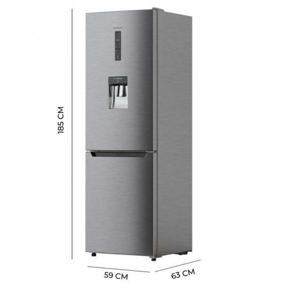 Bolero Coolmarket Combi 322 Wd Inox E 59,5X63,5X185,5 Cm  CECOTEC