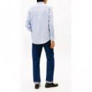 TOMMY HILFIGER - Performance Oxf Pique - C30 - F|MW0MW40516/C30