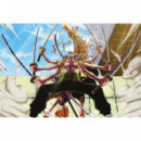 Poster Zoro contra kaku One piece (GBYDCOA0) 91,5 x 61cm