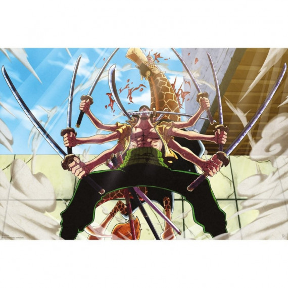 Poster Zoro contra kaku One piece (GBYDCOA0) 91,5 x 61cm