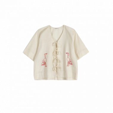 Blusas y Camisas Blusa BOBO CHOSES Bordado Off White