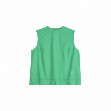 Camisetas Mujer Top BOBO CHOSES Algod&oacute;n Reciclado Verde