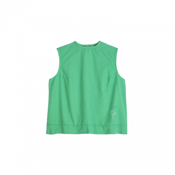 Camisetas Mujer Top BOBO CHOSES Algodón Reciclado Verde