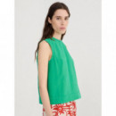 Camisetas Mujer Top BOBO CHOSES Algodón Reciclado Verde