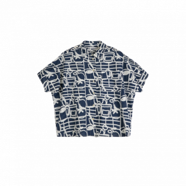 Blusas y Camisas Camisa BOBO CHOSES Cookery Festival Oversize Azul