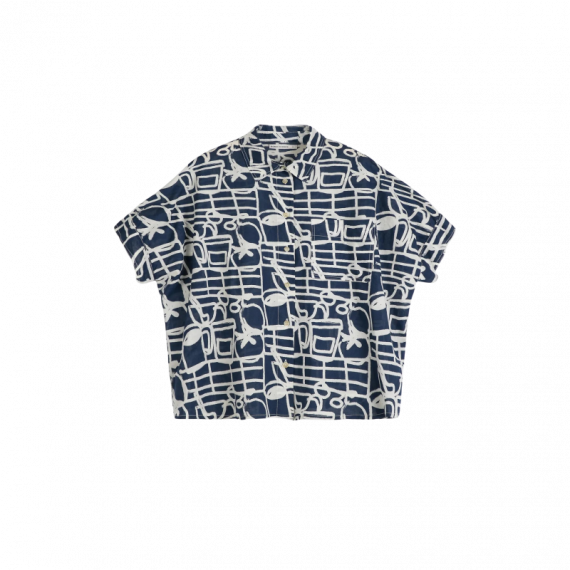 Blusas y Camisas Camisa BOBO CHOSES Cookery Festival Oversize Azul