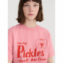 Camisetas Mujer Camiseta BOBO CHOSES Pickles The Dog