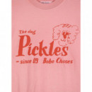 Camisetas Mujer Camiseta BOBO CHOSES Pickles The Dog
