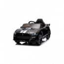 33006 COCHE INFANTIL A BATERIA CON CONTROL REMOTO FORD MUSTANG SHELBY GT500 NEGRO