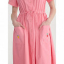 Vestidos Vestido BOBO CHOSES Cuello Pico Rosa