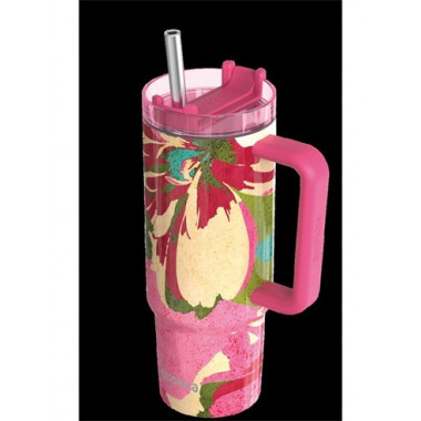 QUOKKA Termo Stream Rosa FLambel 950Ml 8H Caliente/16h Frio/48H Hielo