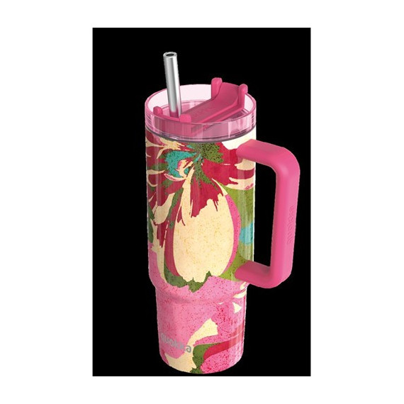 QUOKKA Termo Stream Rosa FLambel 950Ml 8H Caliente/16h Frio/48H Hielo