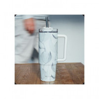QUOKKA Termo Stream Cotton 950Ml 8H Caliente/16h Frio/48H Hielo