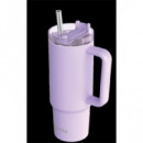 QUOKKA Termo Stream Purple 950Ml 8H Caliente/16h Frio/48H Hielo